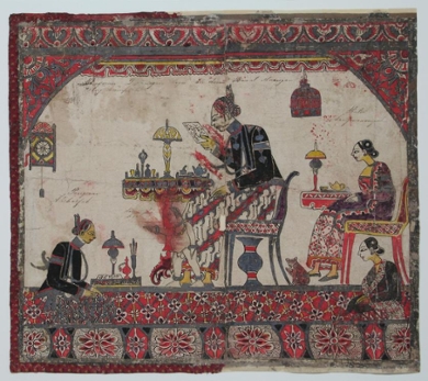 Prins Diponegoro lezend